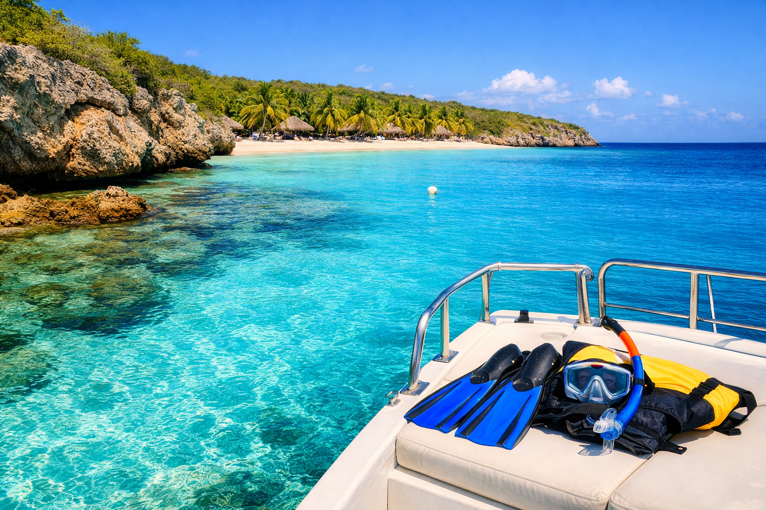 Curacao boat tour