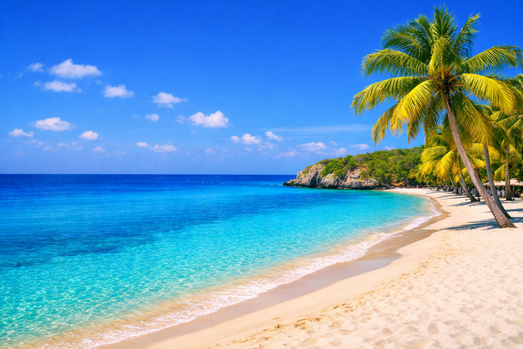 curacao island beach header