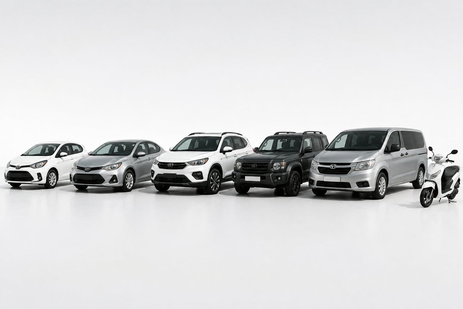 Economy cars compact cars and SUVs available for rental in Curacao